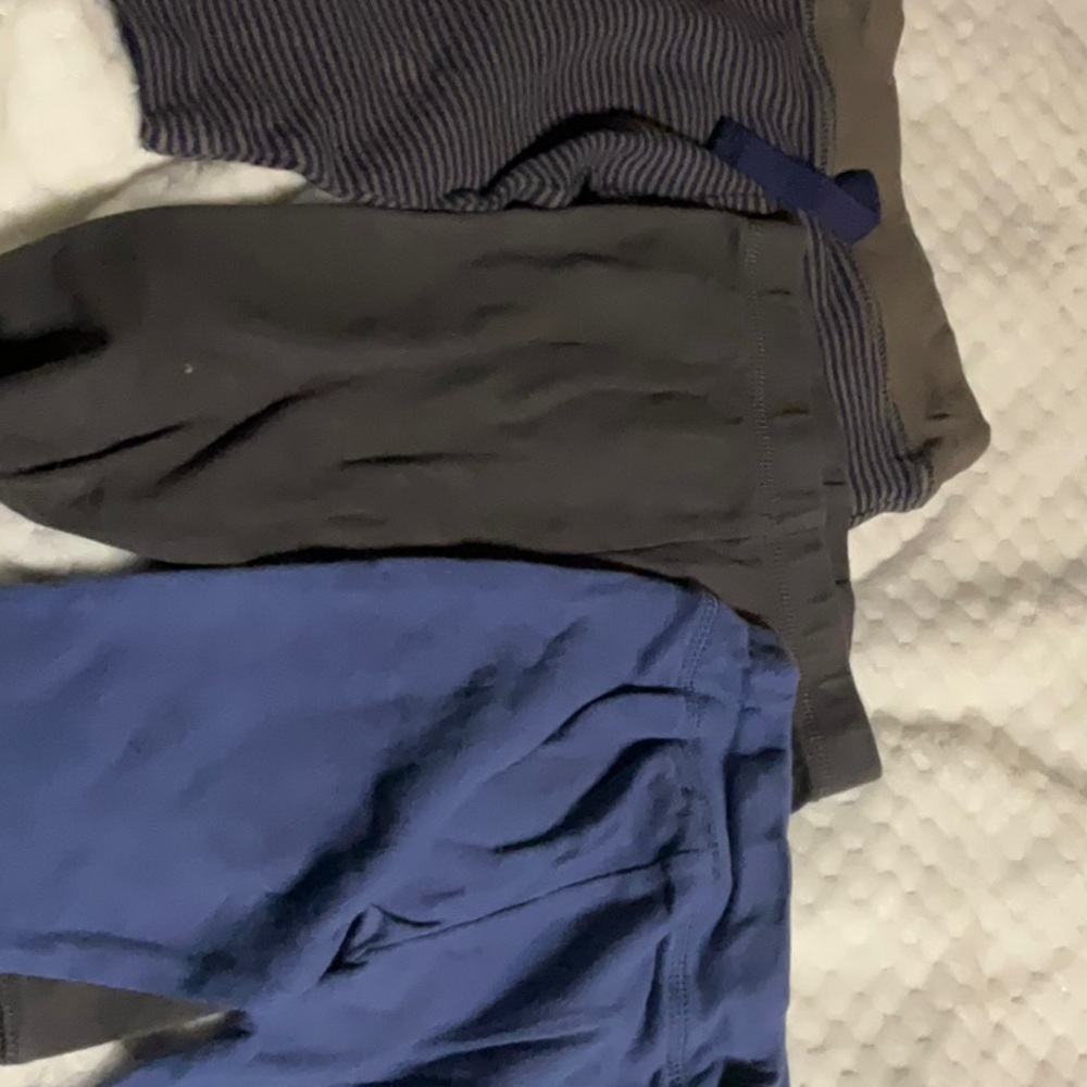 Hudson Baby Kids Bottoms in Blue, Black, and Gray